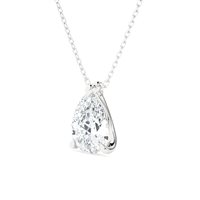 Collier Ama in Or blanc Diamante Lab Grown 1.51 Ct AMA-GI-201-16-1 - AMA-GI-201-16-1